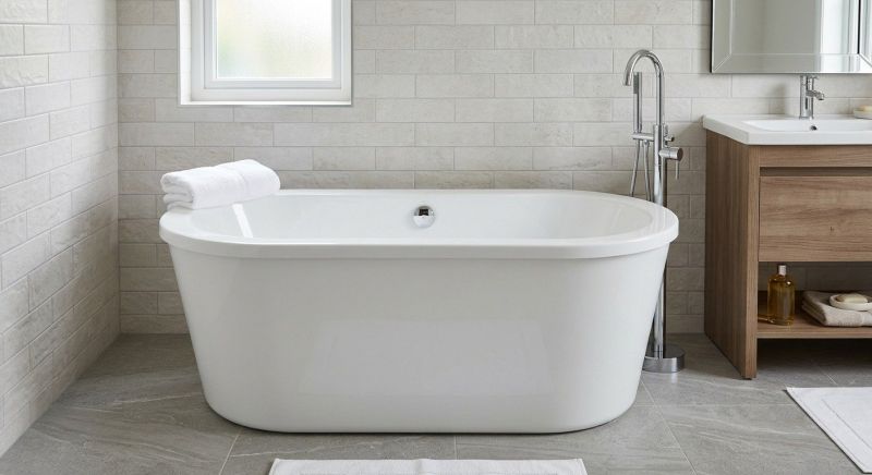 Freestanding Tub Installation in West Chester, PA