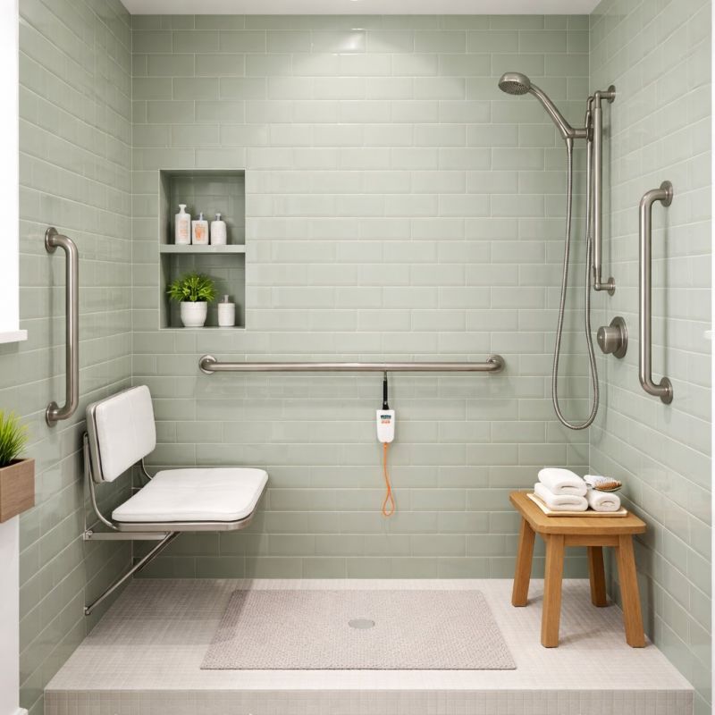 Elderly Shower Installation in Lancaster, PA